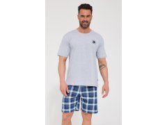 Pyžamo Cornette 326/340 Grizzly 2 kr/r S–2XL