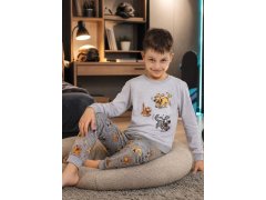 Pyžamo Cornette Kids Boy 593/190 Fun, délka/velikost 98–128