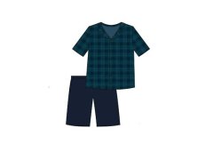 Pyžamo Cornette 2000/02 kr/r S–2XL s&nbsp;rozepínáním