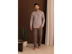 Pyžamo Regina 6007 dlouhé rukávy, velikosti M–3XL, Z26