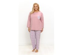Pyžamo Taro 3655 Agnessa dlouhé rukávy 2XL–3XL Z26