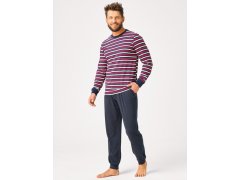 Pyžamo Key MNS 365 B26 dlouhé rukávy, velikosti M–2XL