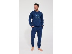 Pyžamo Cornette 322/332 Utah, dlouhé rukávy, velikosti S–2XL