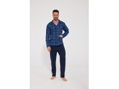 Pyžamo Cornette 114/87 (délka/obvod ramen) 3XL–5XL, rozepínací