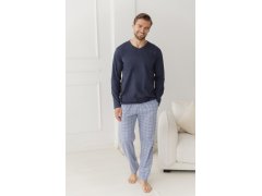 Pyžamo Taro 3669 Dorian, dlouhé rukávy, 3XL–4XL, Z26