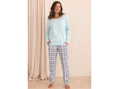 Pyžamo Regina 4028 dlouhé rukávy, velikosti M–2XL, Z26