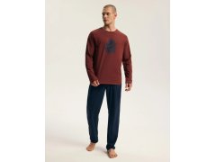 Pyžamo Henderson Core 45494 Fall, dlouhé rukávy, velikosti M–3XL