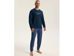 Pyžamo Henderson 45499 Fin, dlouhé rukávy, velikost M–3XL