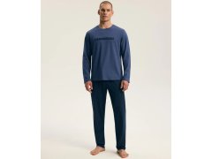 Pyžamo Henderson 45491 Flock, dlouhý rukáv, velikosti M–3XL