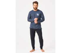 Pyžamo Key MNS 614 dlouhé rukávy, velikosti M–2XL