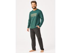 Pyžamo Key MNS 609 dlouhé rukávy M–2XL