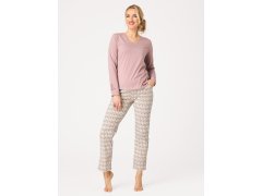 Pyžamo Key LNS 511 dlouhé rukávy, velikosti S–XL