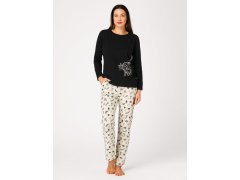 Pyžamo Key LNS 923 dlouhé rukávy XS–XL
