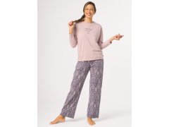 Pyžamo Key LNS 924 dlouhé rukávy, velikosti S–XL