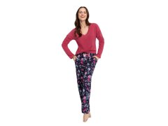 Pyžamo Luna 614 dlouhé/r M-2XL Z24 dámské 7227832