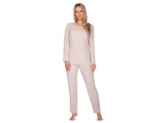 Dámské pyžamo Regina 643 dlouhé/r froté 2XL 7227877