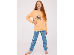 Cornette Young Girl pyžamo 978/176 Sovy 2 d/r 134-164 7228143