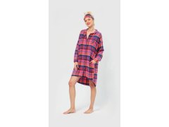 Košile Key LND 483 B24 Flanelová dlouhá/r 2XL-4XL 7228288