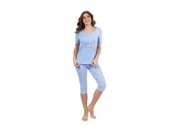 Dámské pyžamo 685 blue - REGINA 7230800