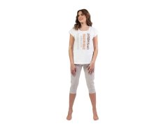 Dámské pyžamo 701 beige - REGINA 7230806