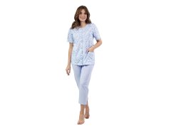 Dámské pyžamo 694 blue plus - REGINA 7230809
