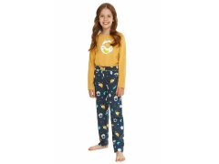 Dívčí pyžamo Sarah žluté 5520422
