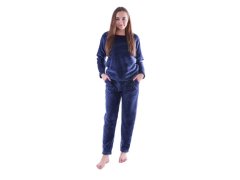 Dámské hřejivé pyžamo Coleen tmavě modré 6527853