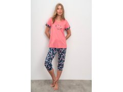 Vamp - Dvoudílné dámské pyžamo 16031 - Vamp 6366632