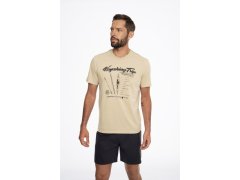 Pyžamo Canoe 41283-12X Béžová a šedá - Henderson 6452053