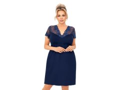 Noční košile Livia Plus Dark Blue - Donna