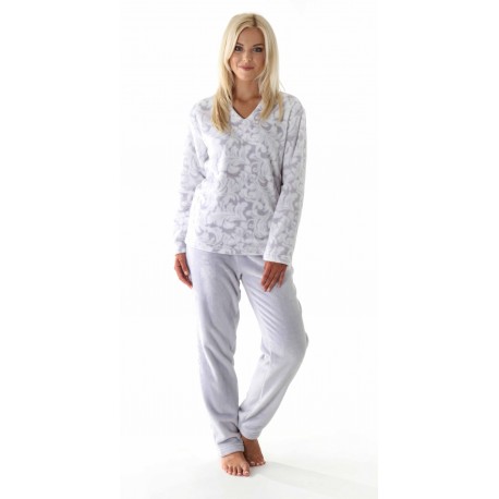 Dámské teplé pyžamo Flora 64569102 - Vestis - Dámské oblečení pyžama