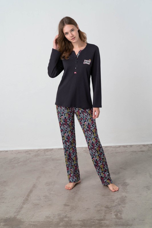 Dvoudílné dámské pyžamo Gwen 17464 - Vamp - Dámské oblečení pyžama