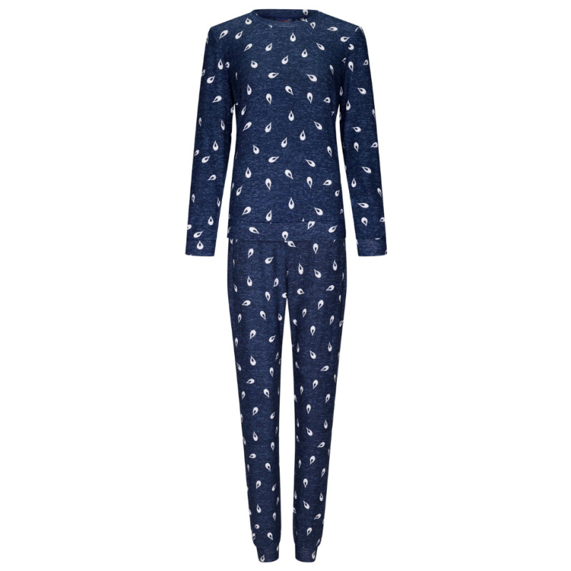 Dámské pyžamo 21232-438-2 tm. modré se vzorem - Rebelle - Dámské oblečení pyžama