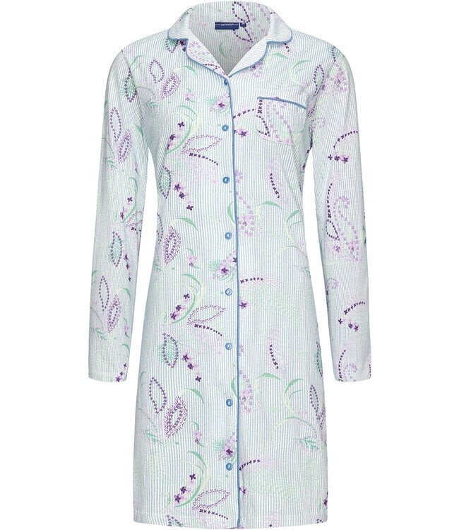 Dámská noční košile 10232-178-6 zelenofialová - Pastunette - Dámské oblečení pyžama