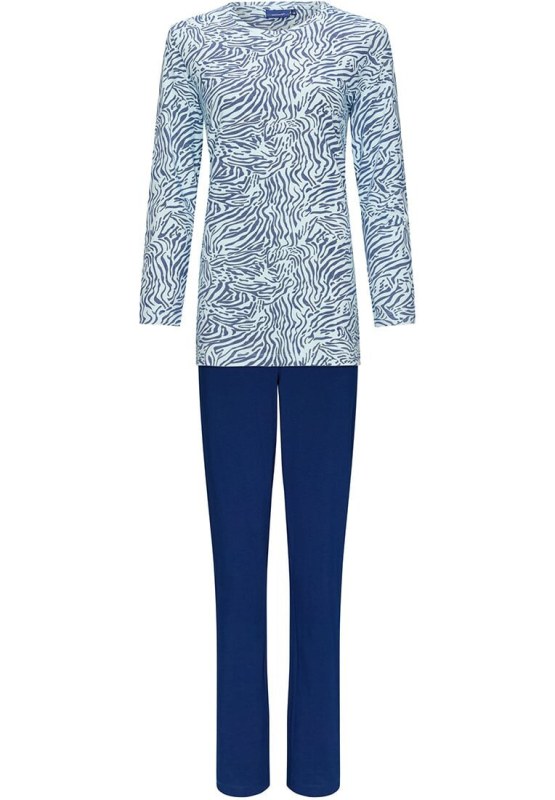 Dámské pyžamo 20232-160-2 modré se vzorem - Pastunette - pyžama