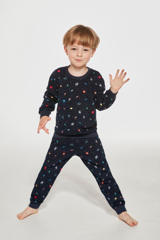 Chlapecké pyžamo YOUNG BOY DR 762/143 COSMOS - Dámské oblečení pyžama