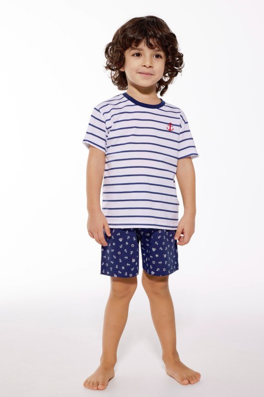 Chlapecké pyžamo BOY YOUNG KR 802/111 MARINE - Dámské oblečení pyžama