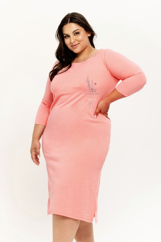 Dámská noční košile Ashley 3266 2XL-3XL - Dámské oblečení pyžama