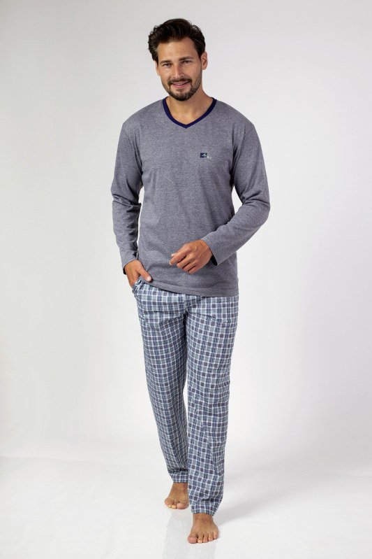 473 PÁNSKÉ PYŽAMO VELKÉ - Dámské oblečení pyžama