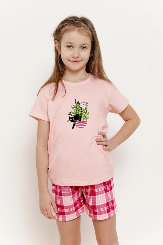 3387 DÍVČÍ PYŽAMO VERONICA 122-140 - Dámské oblečení pyžama