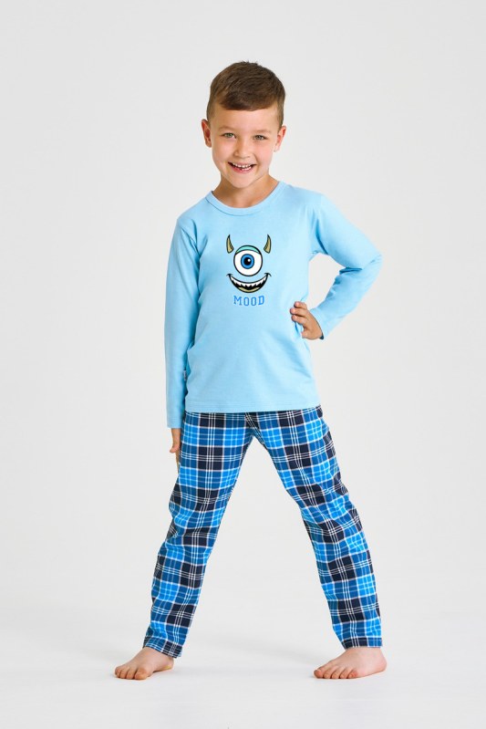 3500 CHLAPECKÉ PYŽAMO DLOUHÉ JOEL 122-140 - Dámské oblečení pyžama