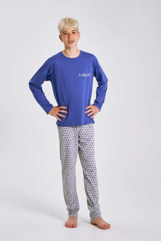 3506 CHLAPECKÉ PYŽAMO DLOUHÉ EMIL 146-158