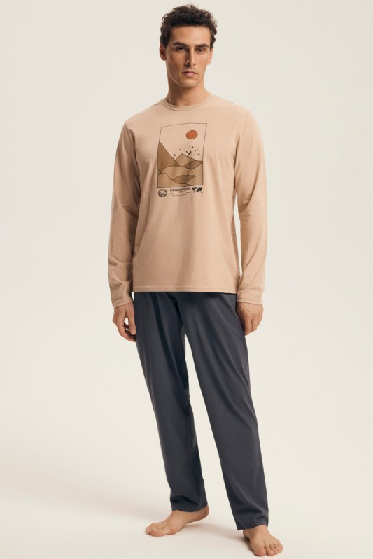 PÁNSKÉ PYŽAMO LURO 43474 AW25 - Dámské oblečení pyžama