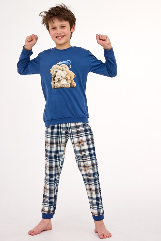 CHLAPECKÉ DĚTSKÉ PYŽAMO DR 593/174 MEDVĚDI - Dámské oblečení pyžama