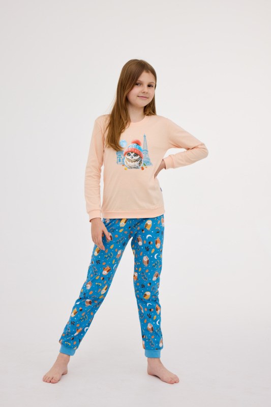 DÍVČÍ PYŽAMO YOUNG DR 978/188 PARIS - Dámské oblečení pyžama