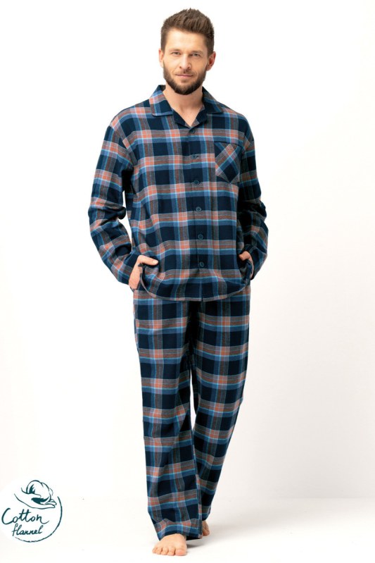 PÁNSKÉ PYŽAMO MNS 431 B25 3XL-4XL - Dámské oblečení pyžama