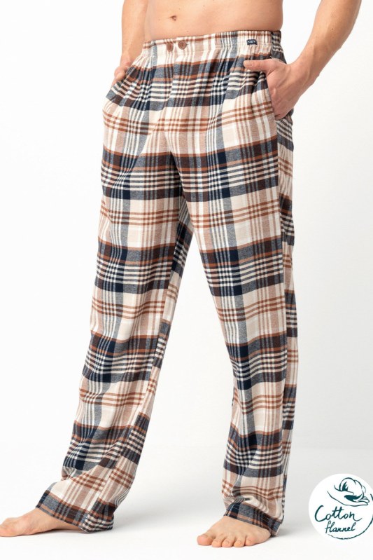 PÁNSKÉ PYŽAMOVÉ KALHOTY MHT 443 B25 - Dámské oblečení pyžama