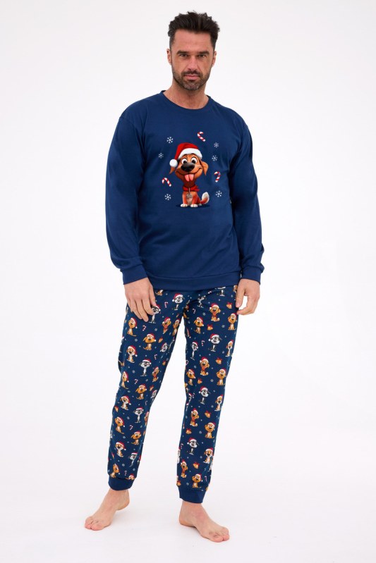 PÁNSKÉ PYŽAMO DR 115/294 DOG - Dámské oblečení pyžama