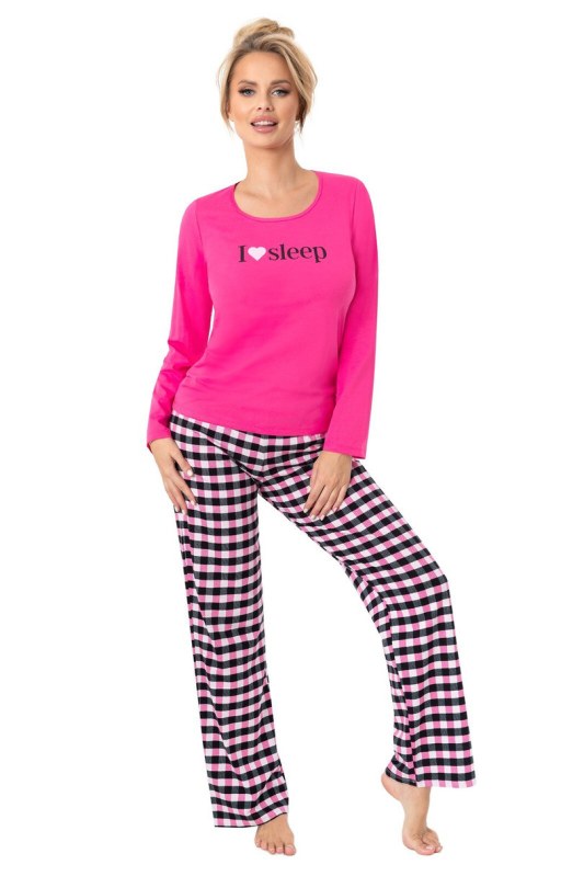 DÁMSKÉ DLOUHÉ PYŽAMO NA SPANÍ - Dámské oblečení pyžama