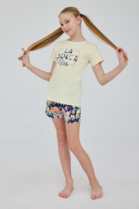 DÍVČÍ PYŽAMO KR 788/114 DOLCE VITA - Dámské oblečení pyžama